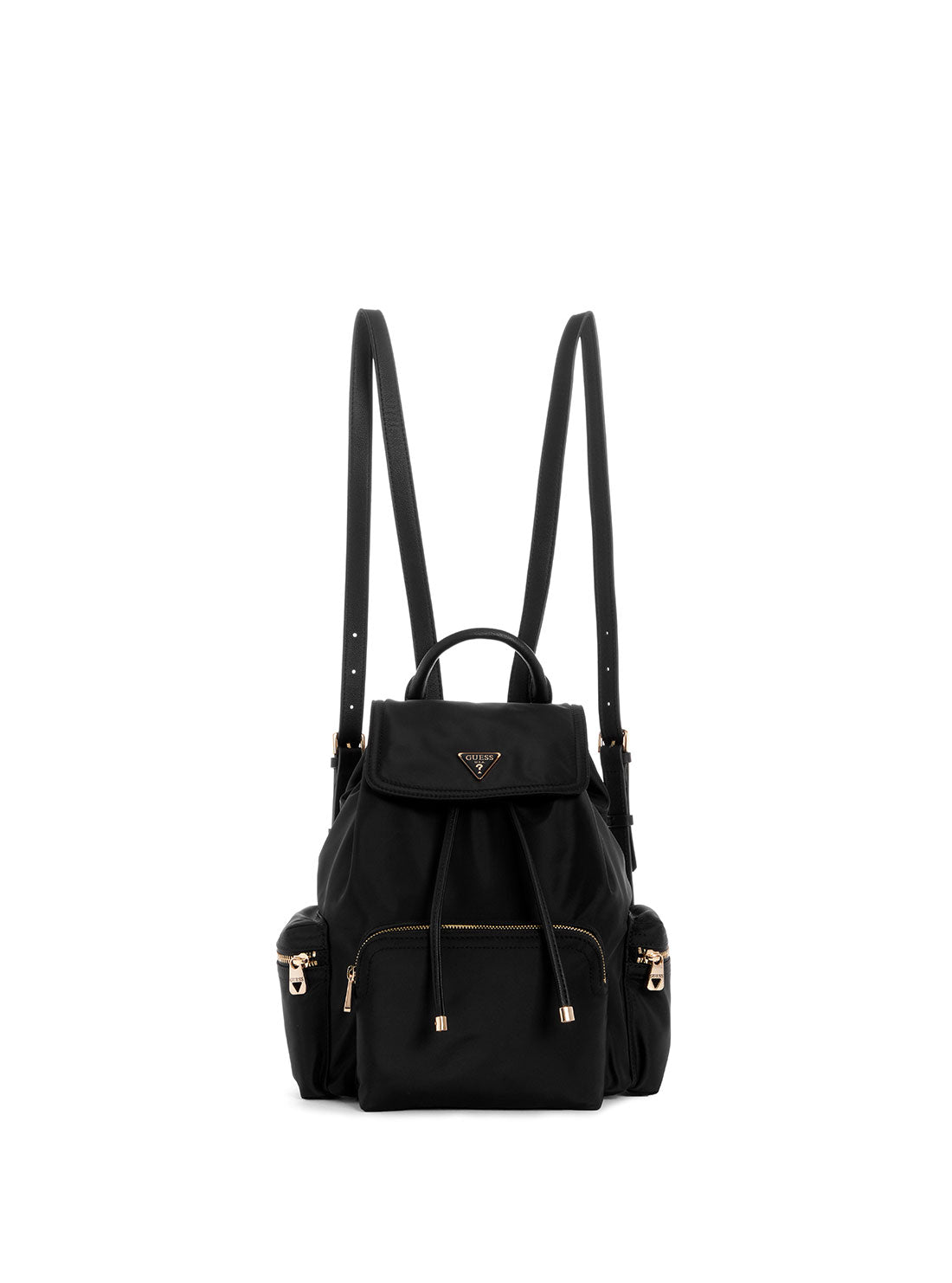 GUESS Women's Eco Black Gemma Backpack EYG839532 Front View