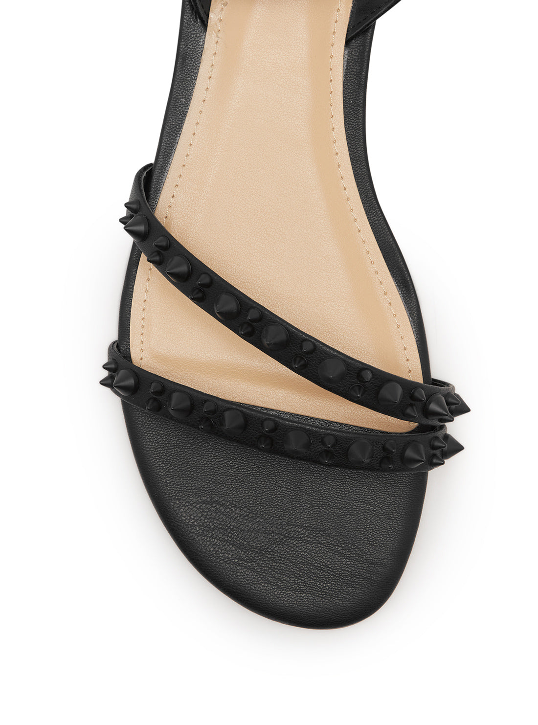 Black Teagin Studded Sandals