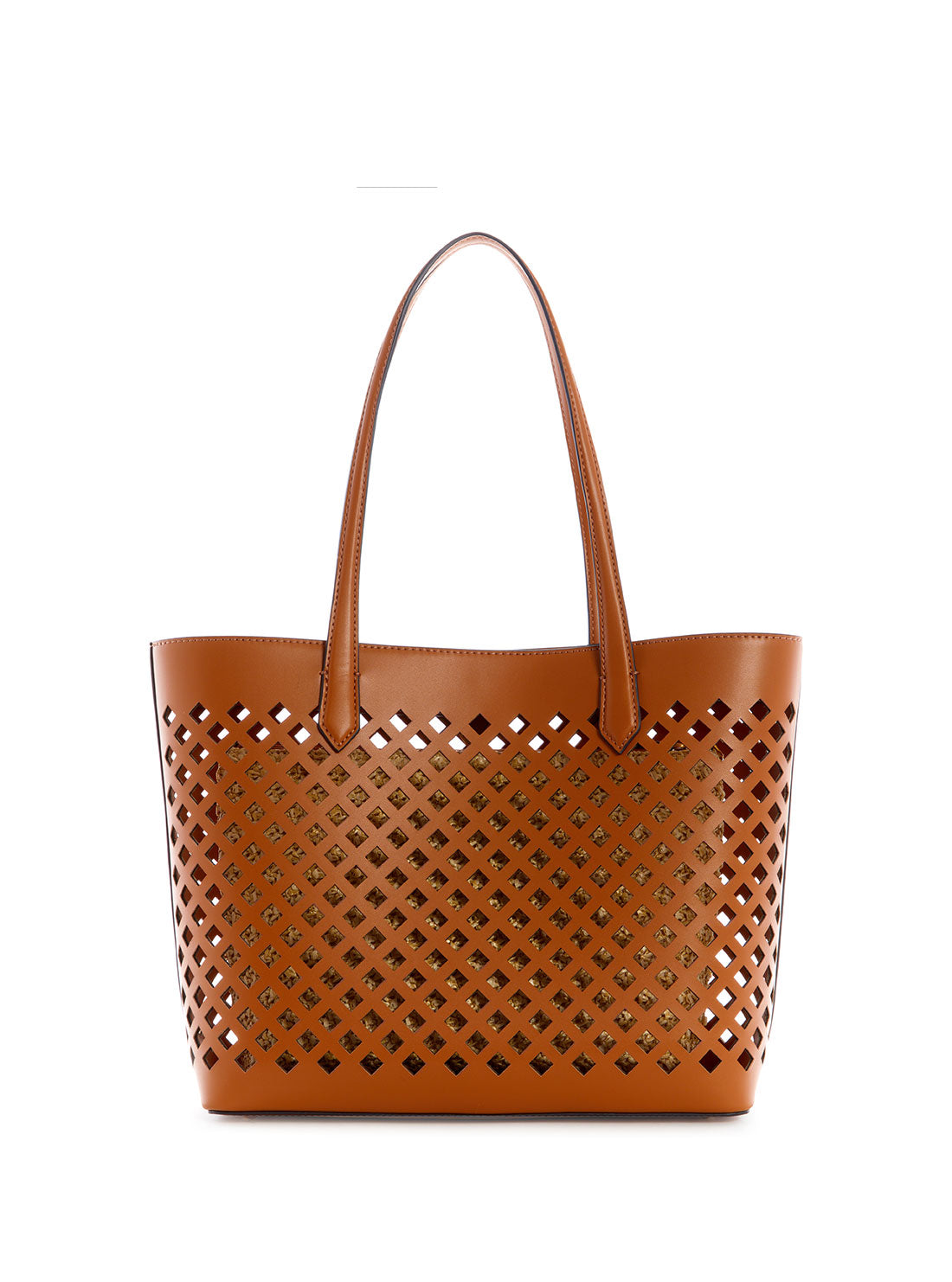 Brown Aqua Tote Bag