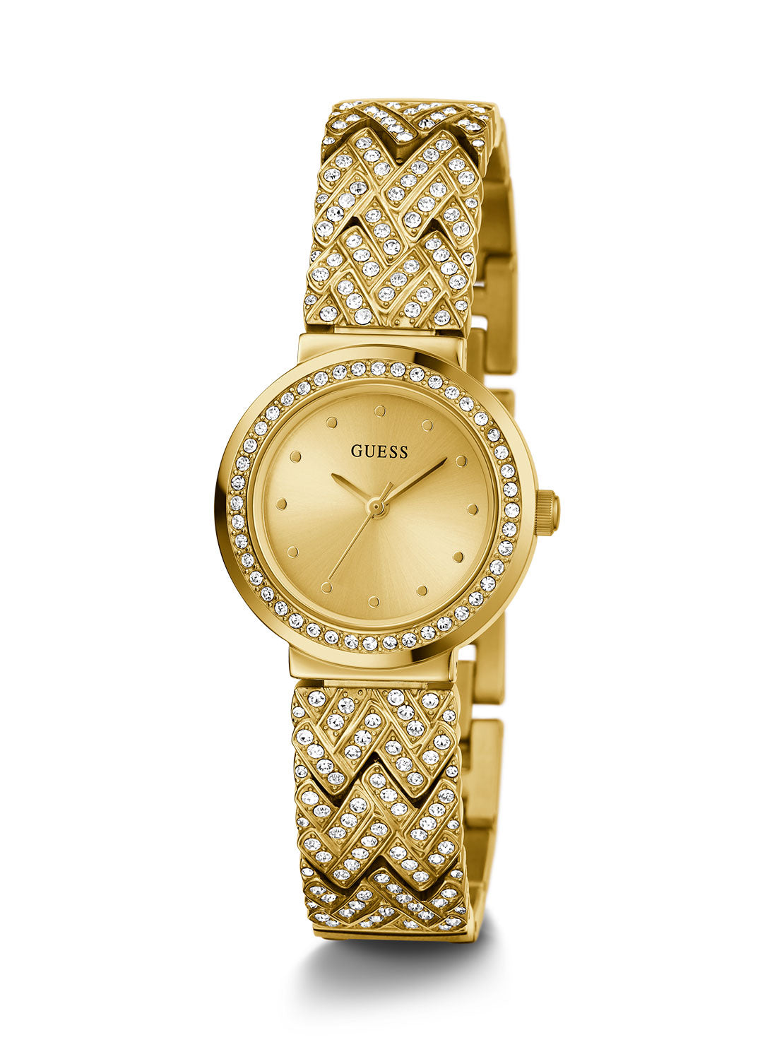 Gold Treasure Crystal Watch