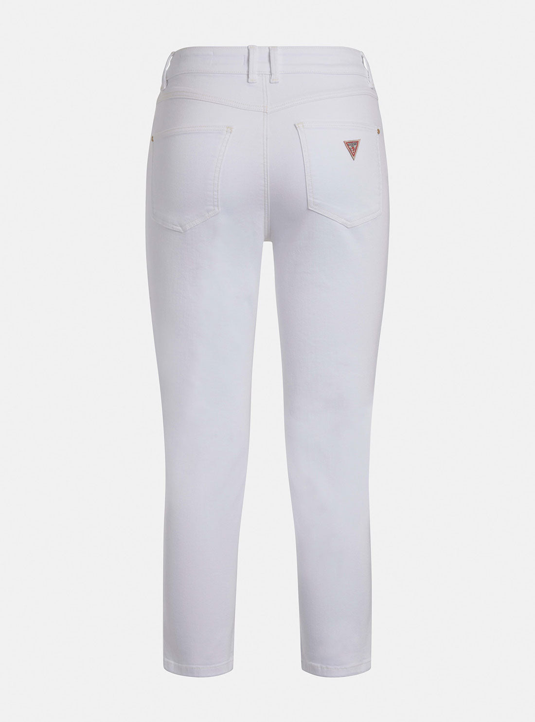 High-Rise Skinny Fit 1981 Capri Denim Jeans In Paper Moon Wash