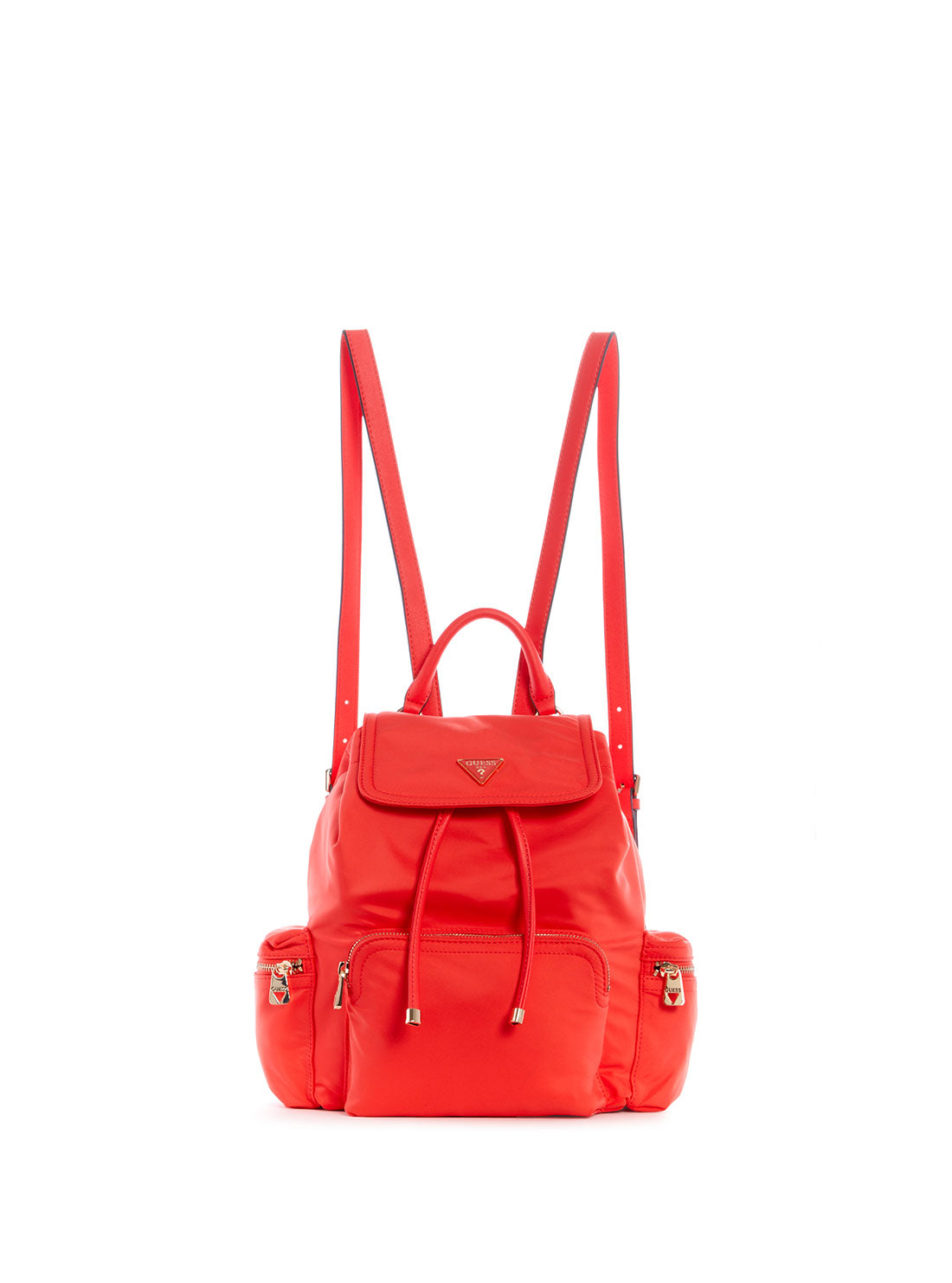 GUESS Women's Eco Red Gemma Backpack EYG839532 Front View