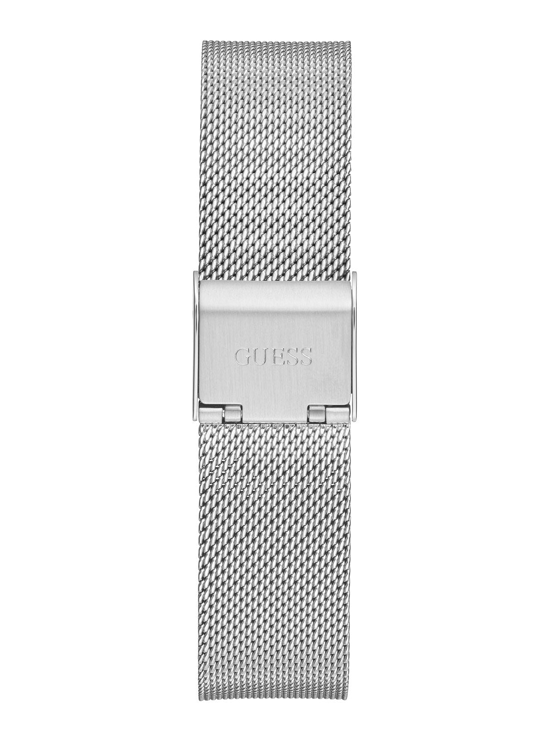 Silver Iconic Crystal Mesh Watch