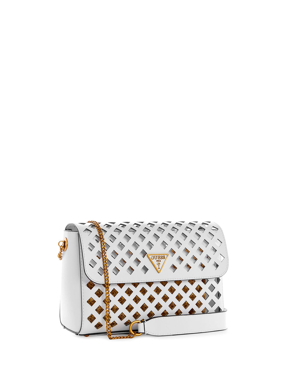 White Aqua Crossbody Bag