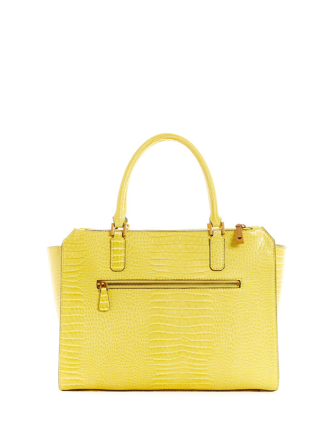 Yellow Raffie Carryall Satchel