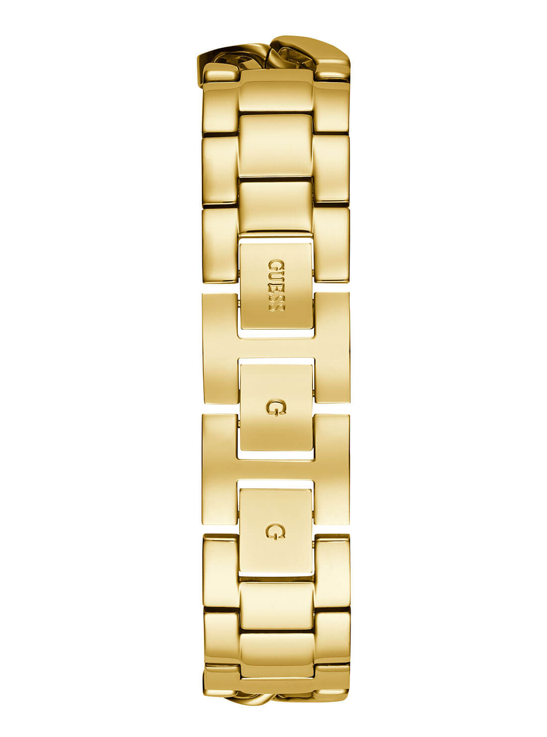 GUESS Womens Gold Starlit Glitz Multi-Chain Watch GW0298L2 Back View