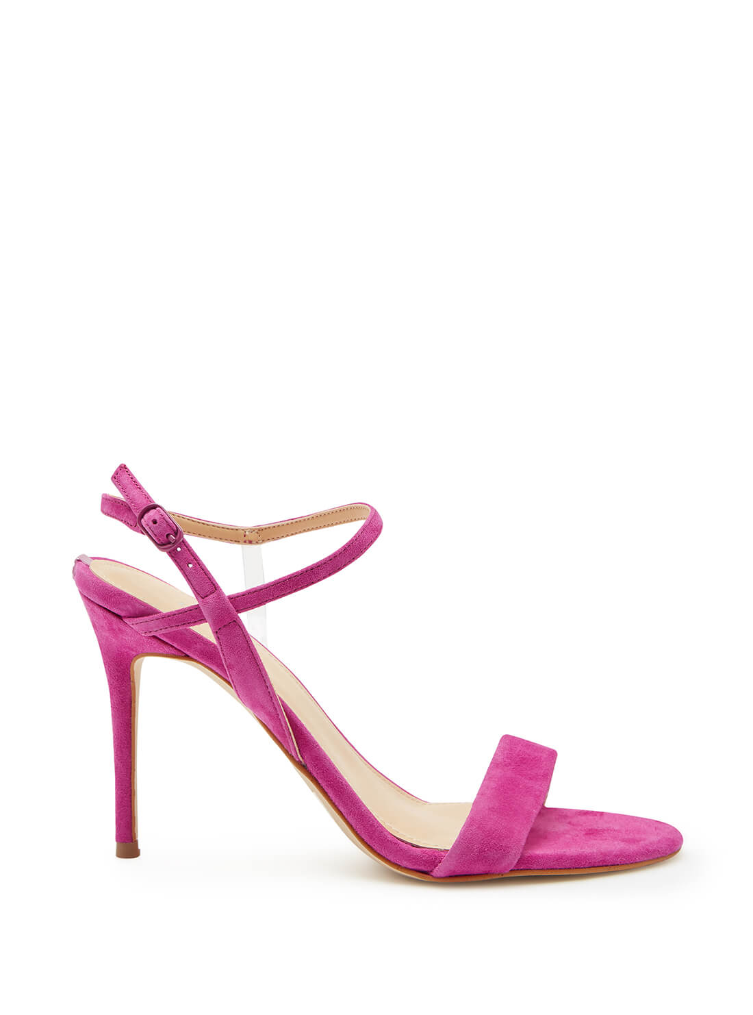 guess Kabelle Pink Womens High Heels side view