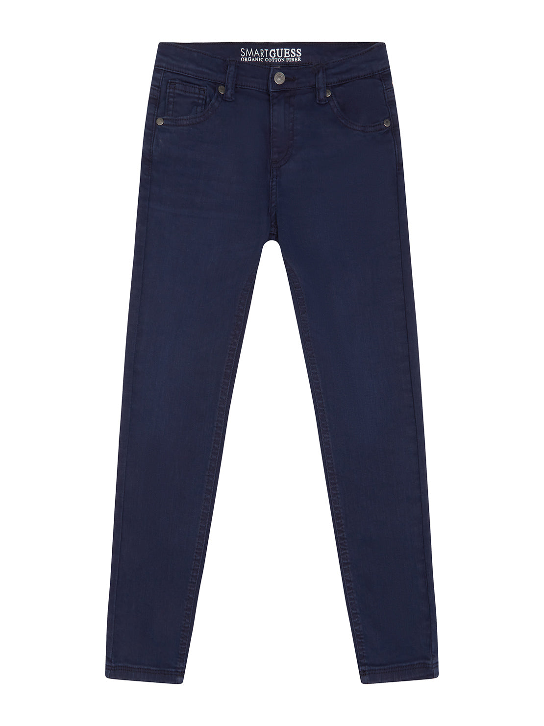 GUESS Little Boys St Bull Skinny Denim Jeans In Deck Blue (2-7) N0YB02WE620 Front View