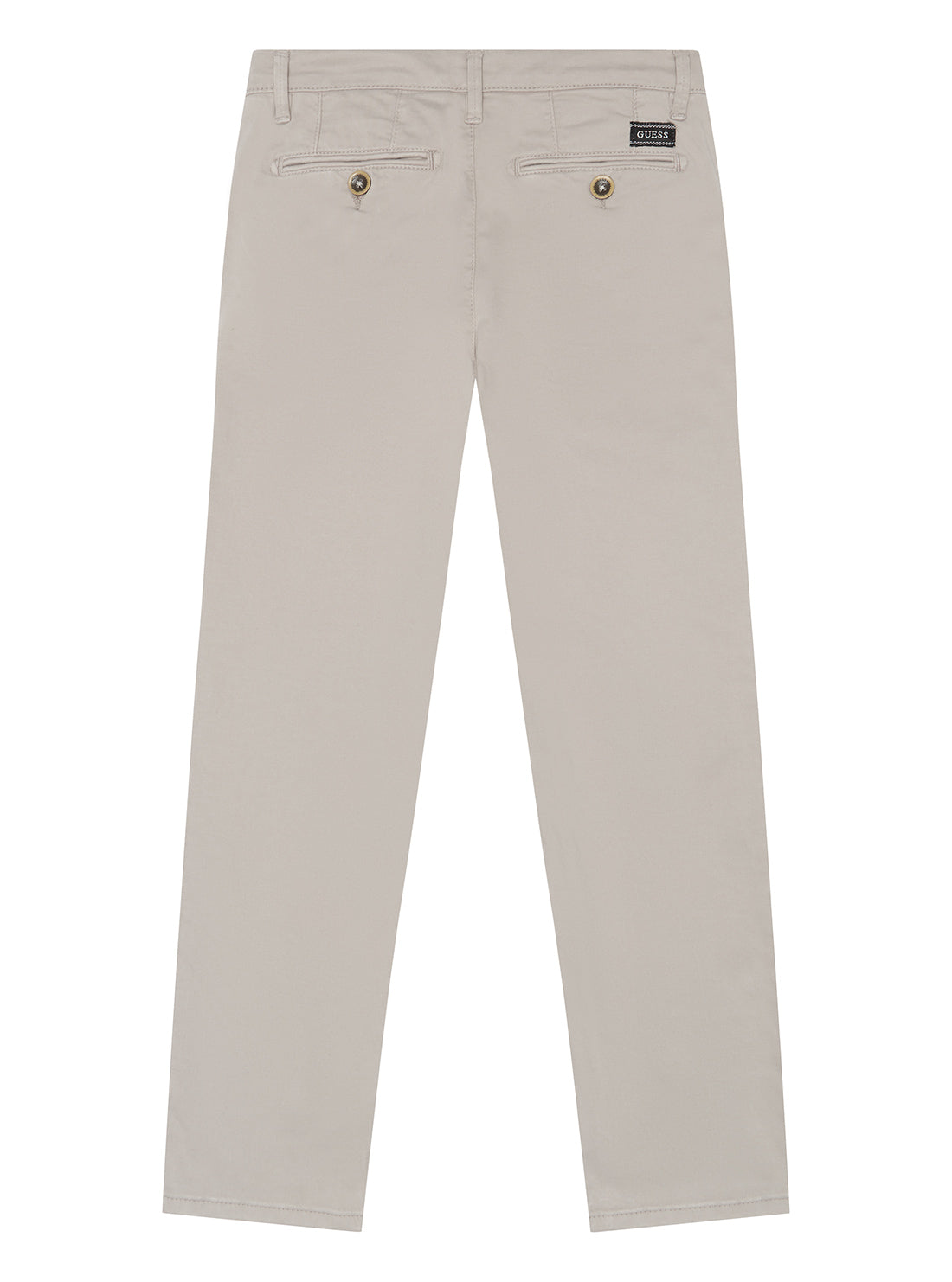 Grey Sateen Chino Pants (2-7)