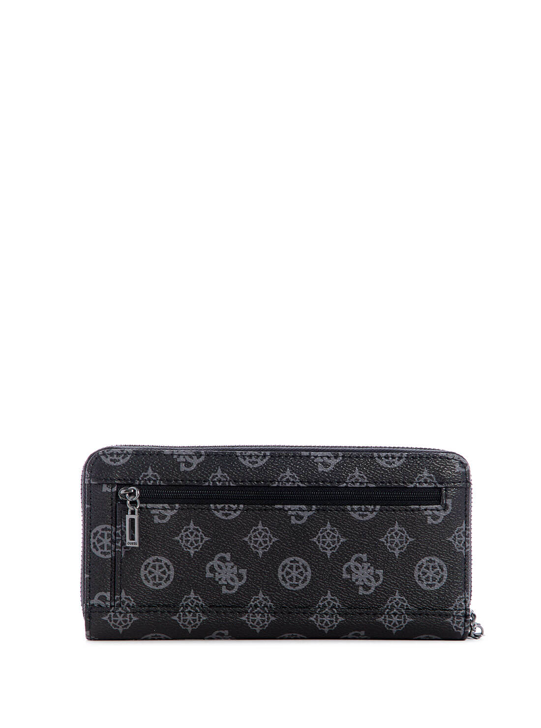 Coal Black Hensely Logo Large Wallet