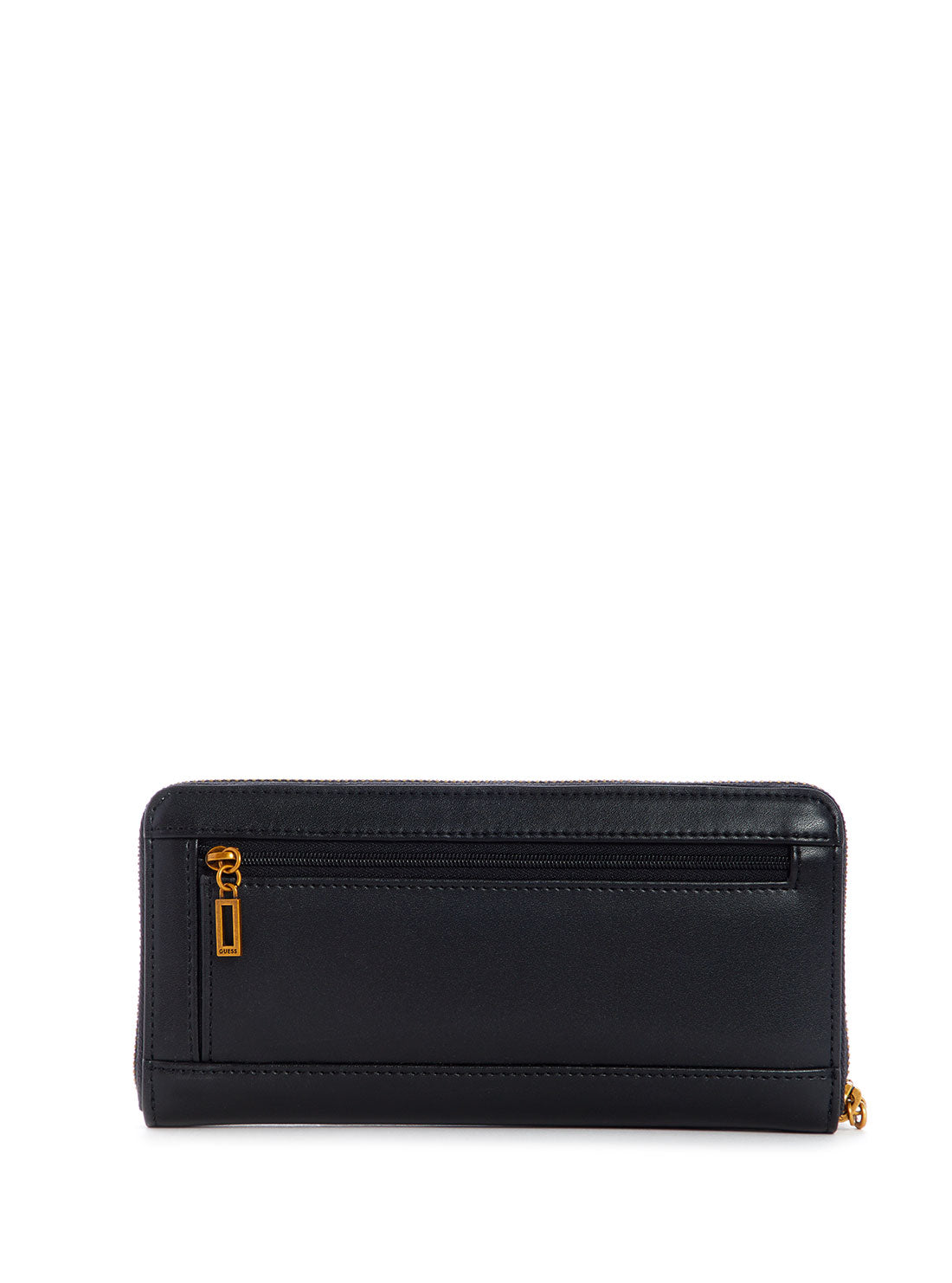GUESS Womens  Black Hensely Large Wallet VB811346 Back View