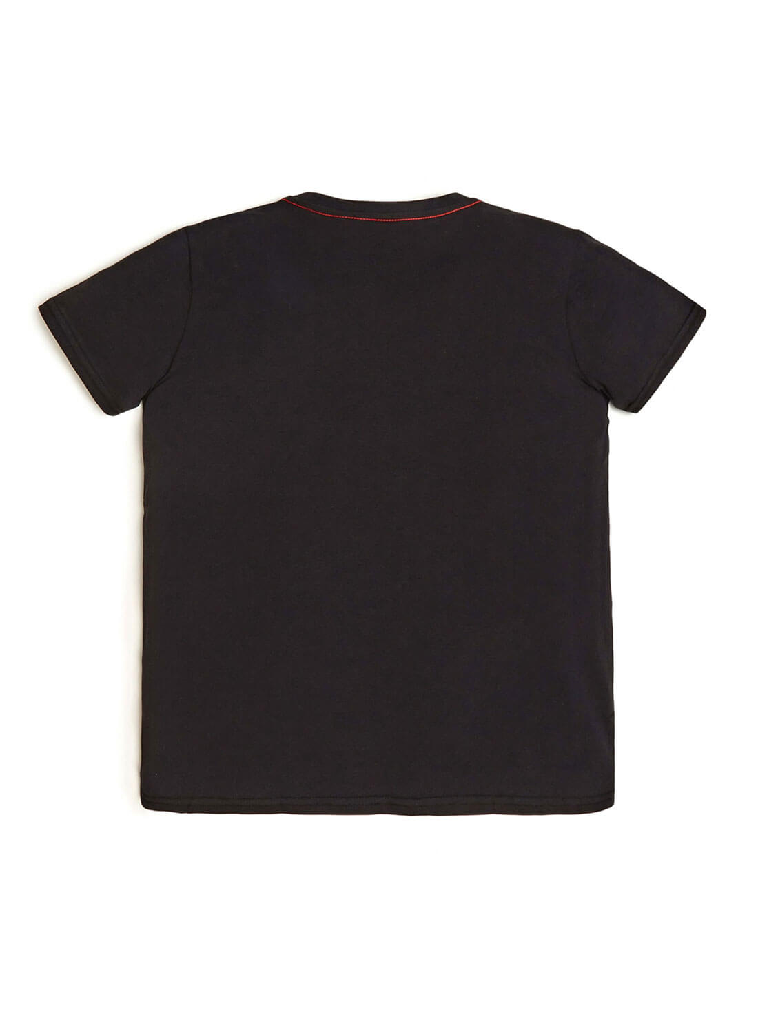 GUESS Big Boys Black Logo T-Shirt (7-16) L73I55K8HM0 Back View