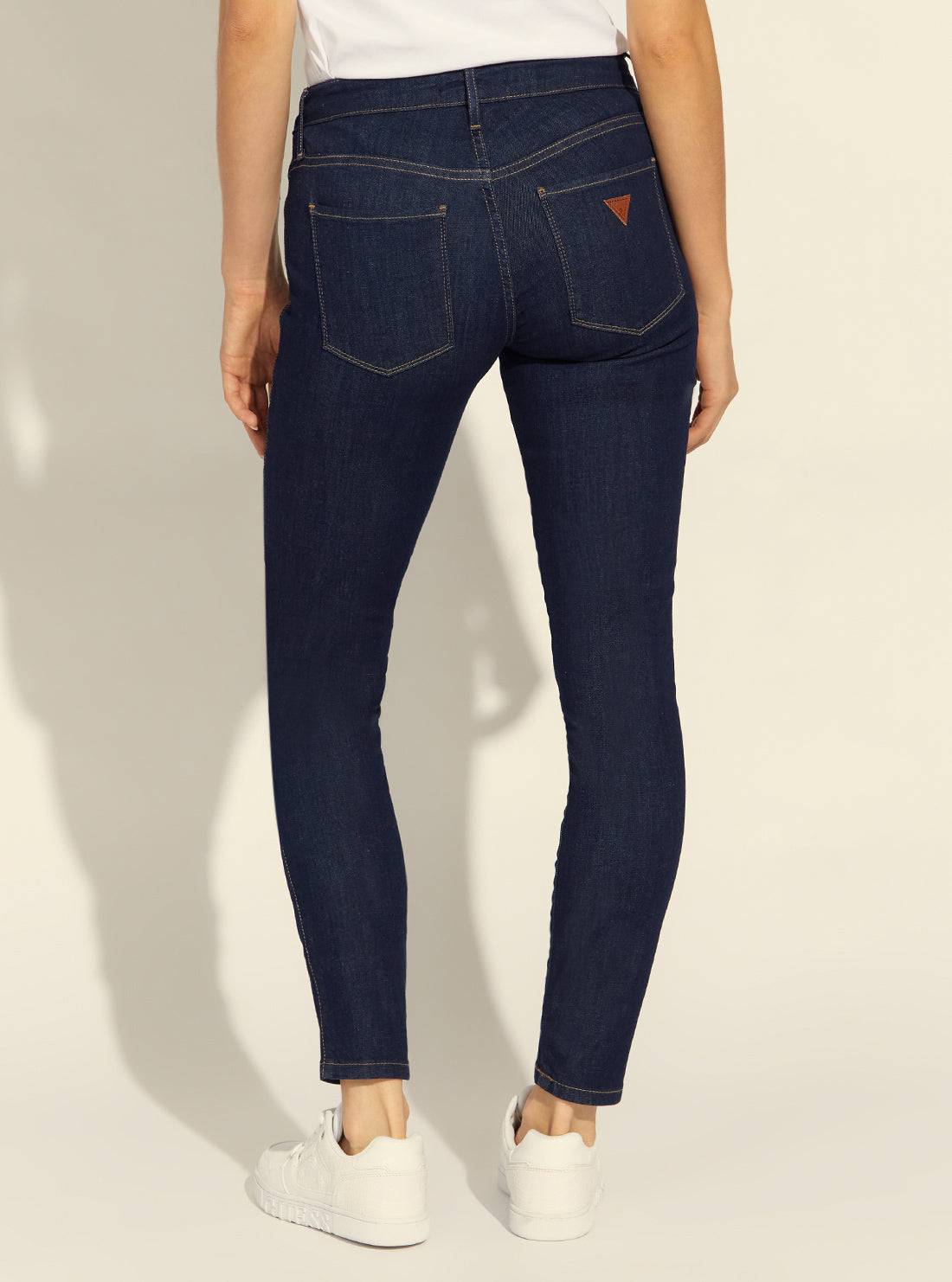 GUESS Womens low-Rise Sexy Curve Denim Jeans in Balea Wash WB9AJ3D35U1 Back View