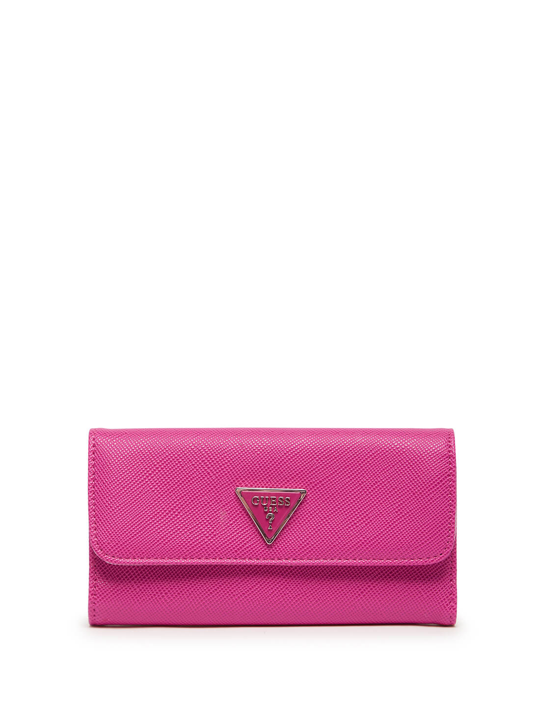 GUESS Womens  Hot Pink Noelle Multi Clutch  ZG787966 Front View